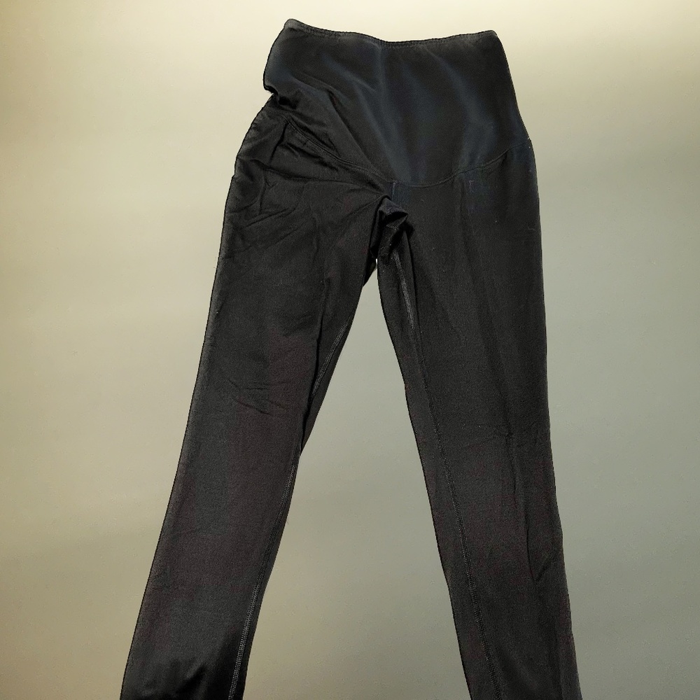 Black Maternity Leggings by Ingrid & Isabel